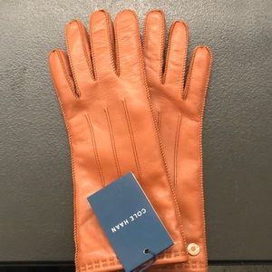 NWT Cole Haan Leather Gloves